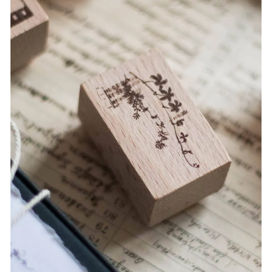 【5款】樂意Loi Design「生活採集系列」櫸木印章【立夏手帳生活】-規格圖6