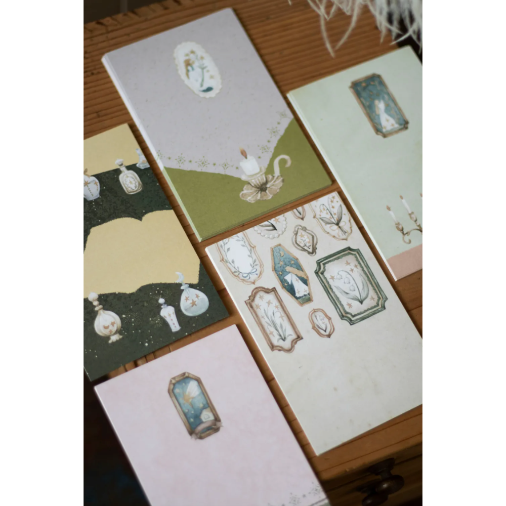 【A7/M6雙尺寸】樂意loidesign『女巫家的走廊』便箋本 便簽本 活頁紙【立夏手帳生活】-規格圖8