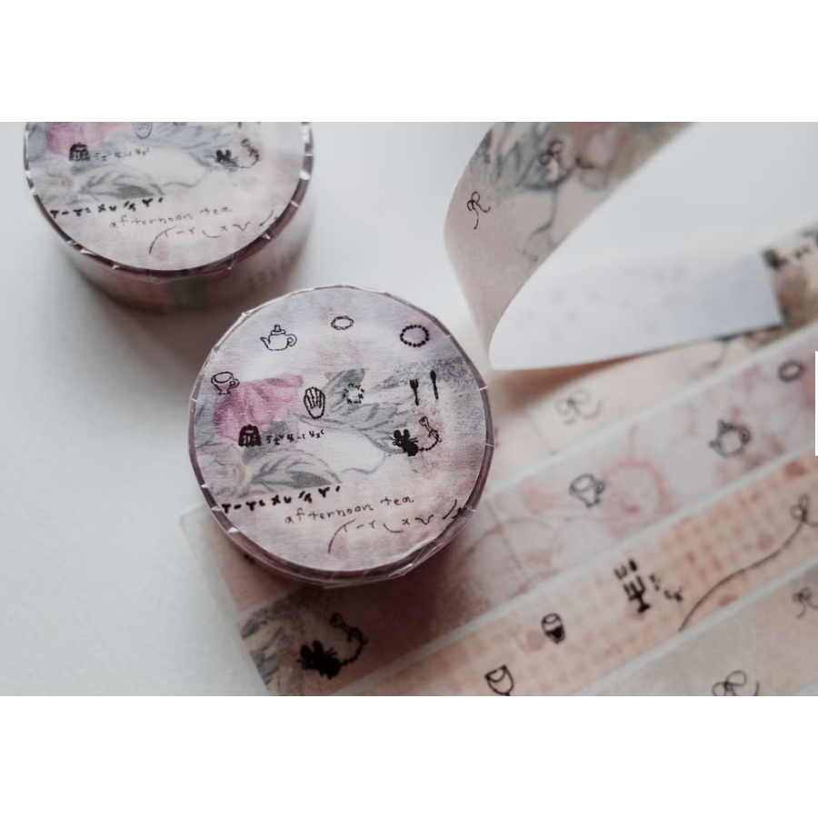 【文具小集2款】何包蛋「派對時光/淡淡甜點」和紙膠帶 misshoegg【立夏手帳生活】-細節圖2