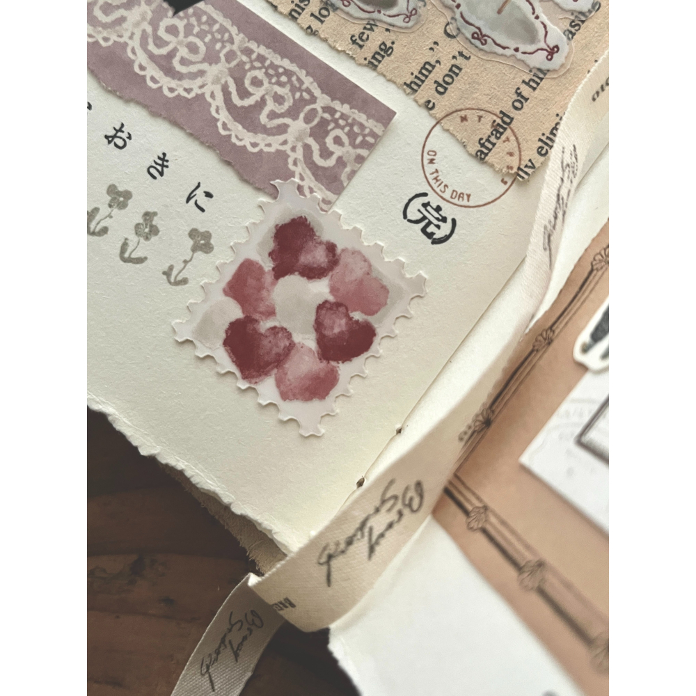 微瘋畫室 軟綿綿 3cm 郵票透寫紙膠帶【立夏手帳生活】-細節圖7