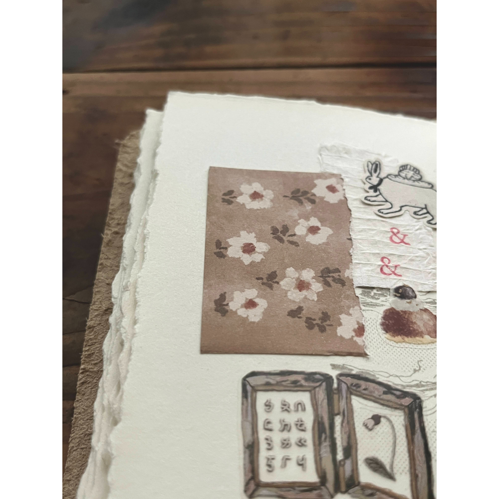 微瘋畫室 小碎花 裝飾紙感素材包 紙素材【立夏手帳生活】-細節圖2