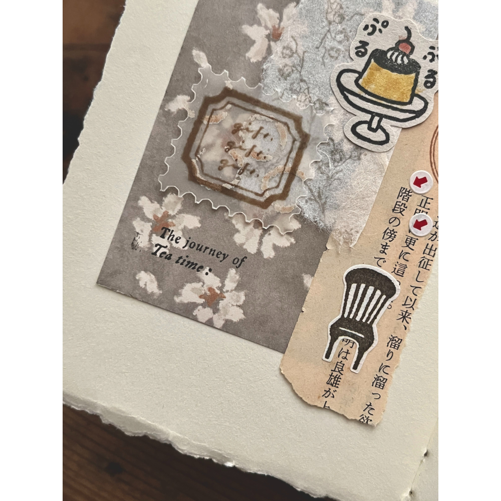 微瘋畫室 小碎花 裝飾紙感素材包 紙素材【立夏手帳生活】-細節圖5