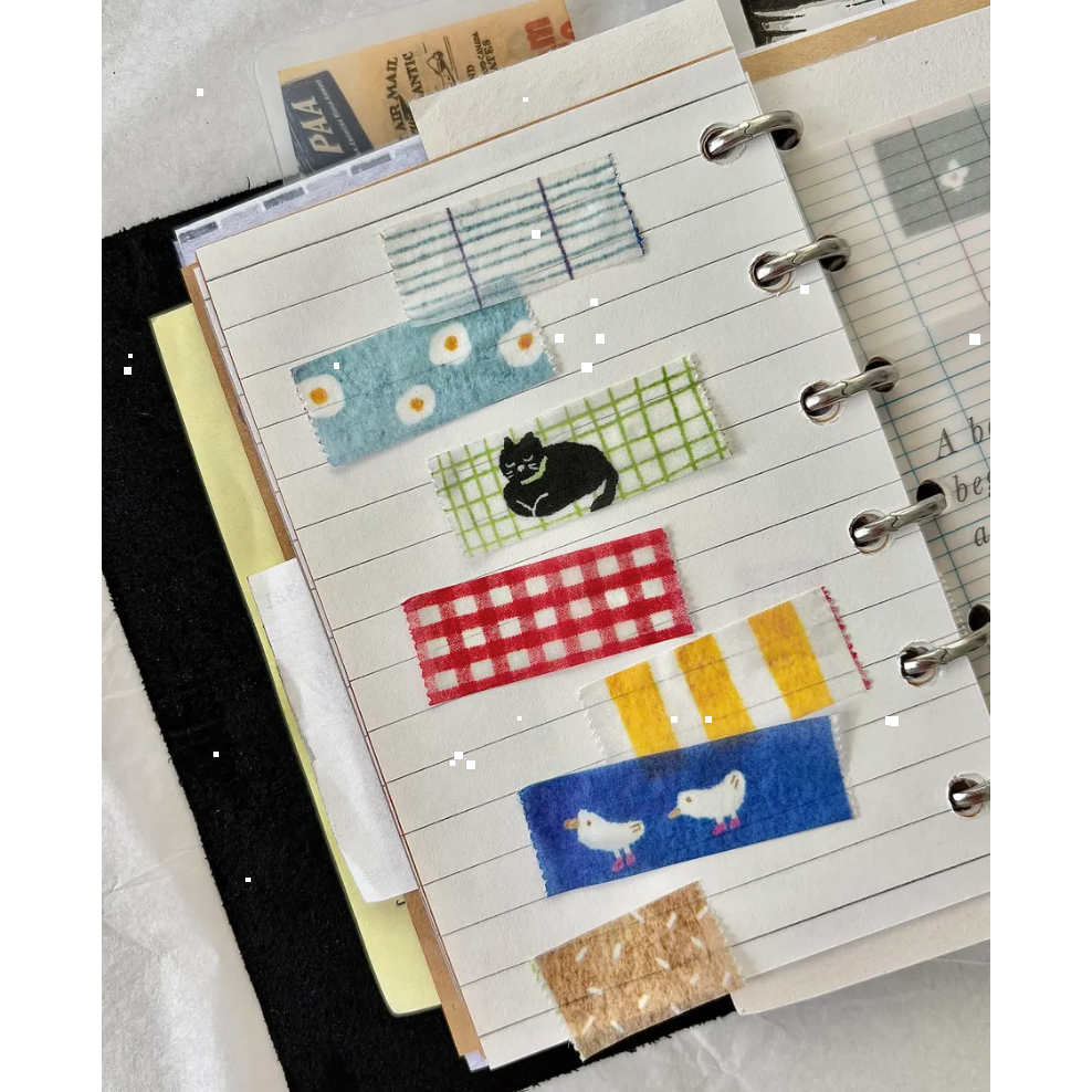 【2款】Pion 地墊上的貓 cat on the rug 1.5cm和紙膠帶【立夏手帳生活】-細節圖5