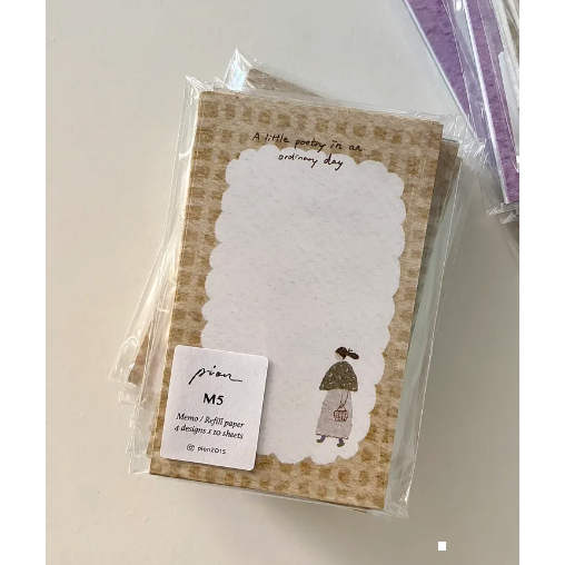 【2款x雙尺寸】Pion Cozy mood & Fruit M5/M6活頁本內頁【立夏手帳生活】-規格圖10