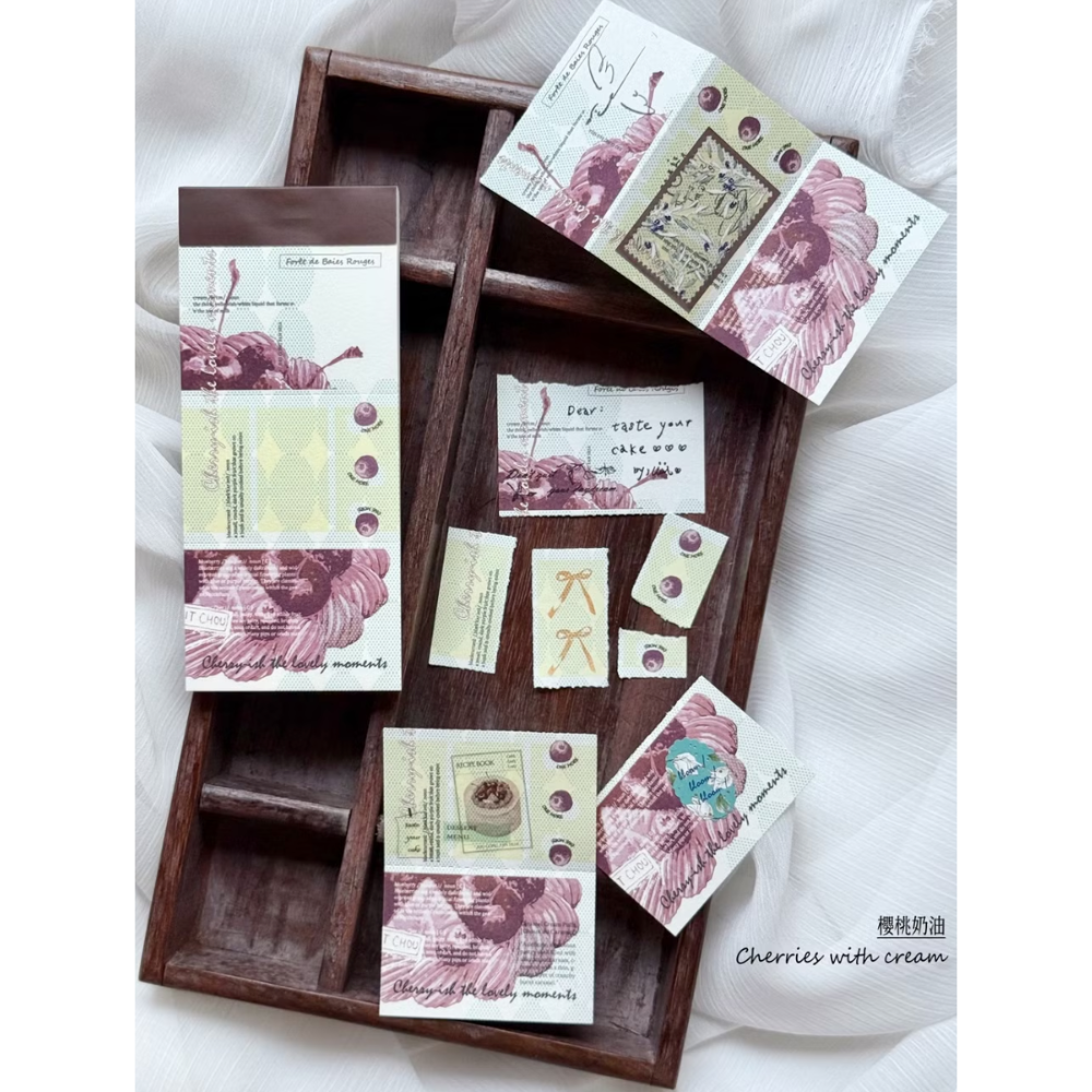 【2款】竹工凡花 more-cake便簽本【立夏手帳生活】-規格圖5