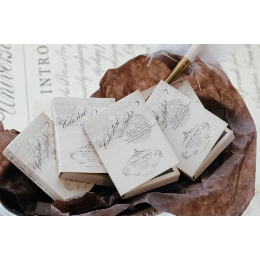 Jieyanow Atelier「Celestial Notes」復古便簽紙卡組【立夏手帳生活】-細節圖3
