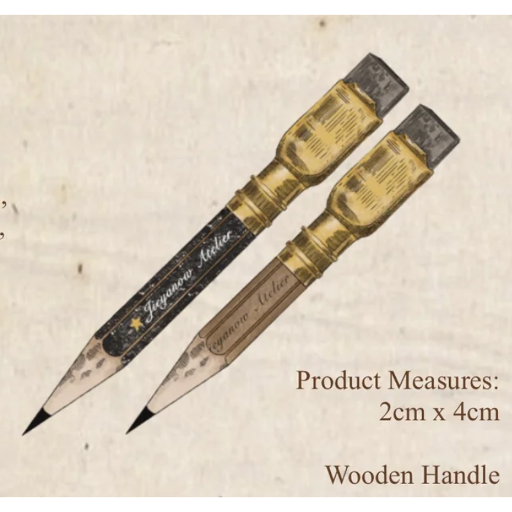 【限量款】Jieyanow Atelier『Tools for Today』木頭橡皮印章 共6款【立夏手帳生活】-規格圖7