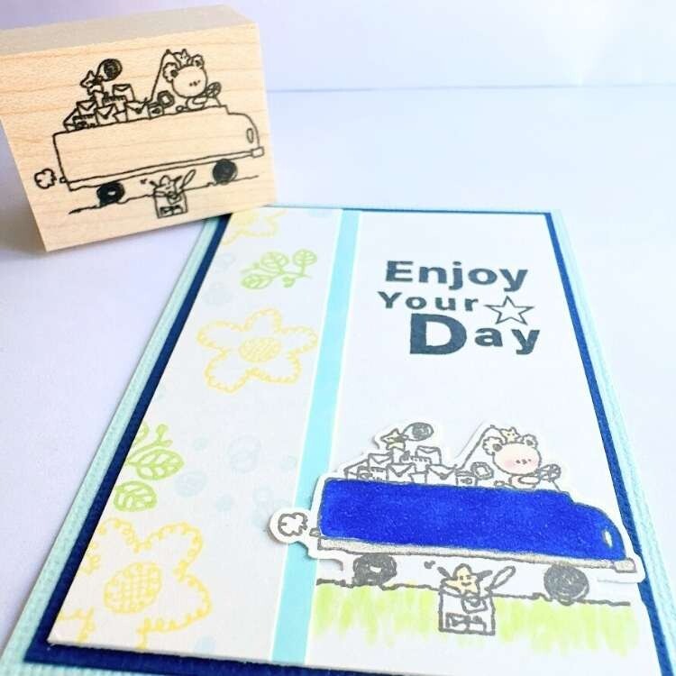 【8款】Kayonokoかよのこ 天然楓木橡皮印章 日本製【立夏手帳生活】-細節圖9
