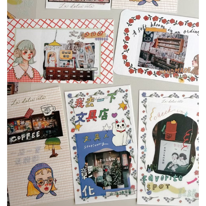 甜蜜生活 La Dolce Vita 我去一下文具店 PET膠帶 愛治文具房11週年紀念【立夏手帳生活】-細節圖6