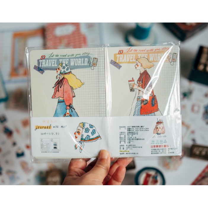 甜蜜生活 La Dolce Vita  Journal with me 書型 I-mat 切割墊 四款【立夏手帳生活】-細節圖6