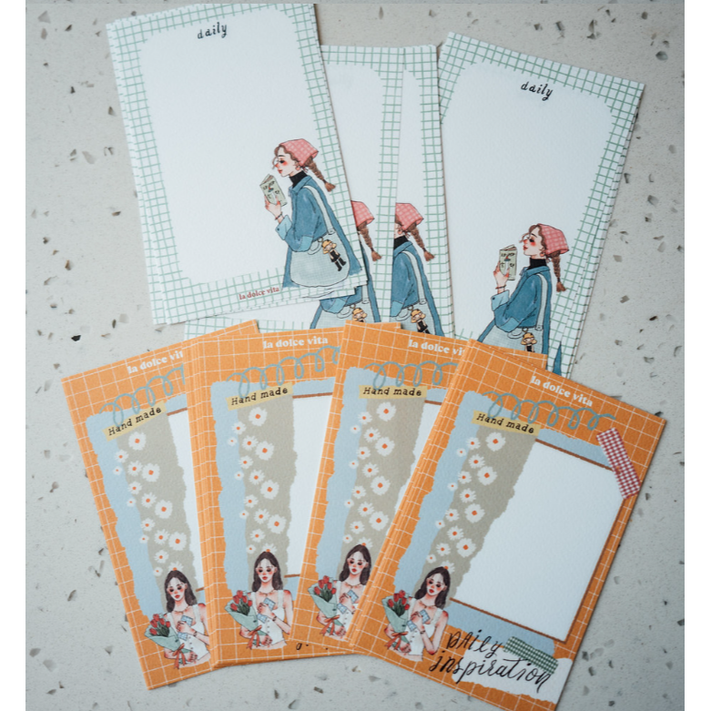甜蜜生活 La Dolce Vita  Memo Refill 手帳便條紙 30張一組【立夏手帳生活】-細節圖6