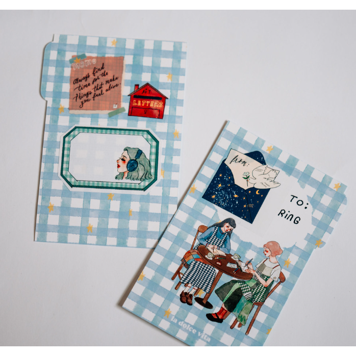 甜蜜生活 La Dolce Vita Journal with me 分隔卡 造型卡 【立夏手帳生活】-細節圖3