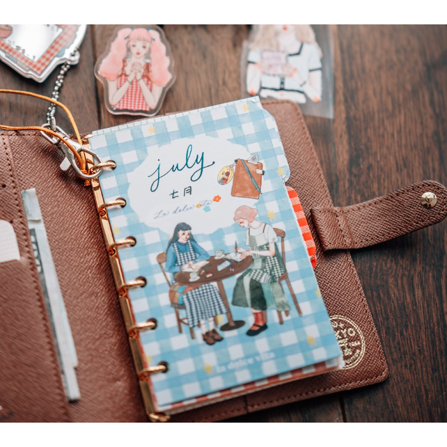 甜蜜生活 La Dolce Vita Journal with me 分隔卡 造型卡 【立夏手帳生活】-細節圖6