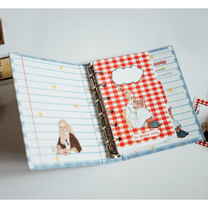 甜蜜生活 La Dolce Vita Journal with me 分隔卡 造型卡 【立夏手帳生活】-細節圖7