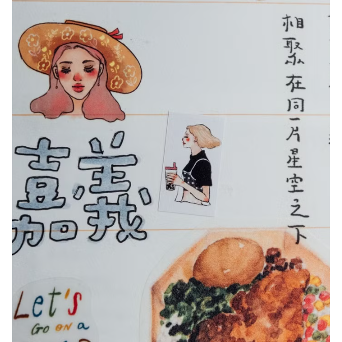 甜蜜生活 La Dolce Vita  甜蜜生活 標籤貼紙卷【立夏手帳生活】-細節圖5