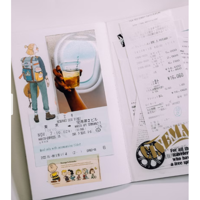甜蜜生活 La Dolce Vita  遙遠的旅程 附離型紙和紙膠帶【立夏手帳生活】-細節圖4