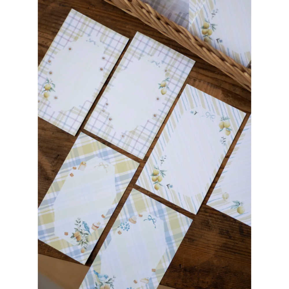 【M5/M6雙尺寸】樂意loidesign『幸福青鳥與檸檬』活頁本內頁 便箋本 便簽本【立夏手帳生活】-細節圖3