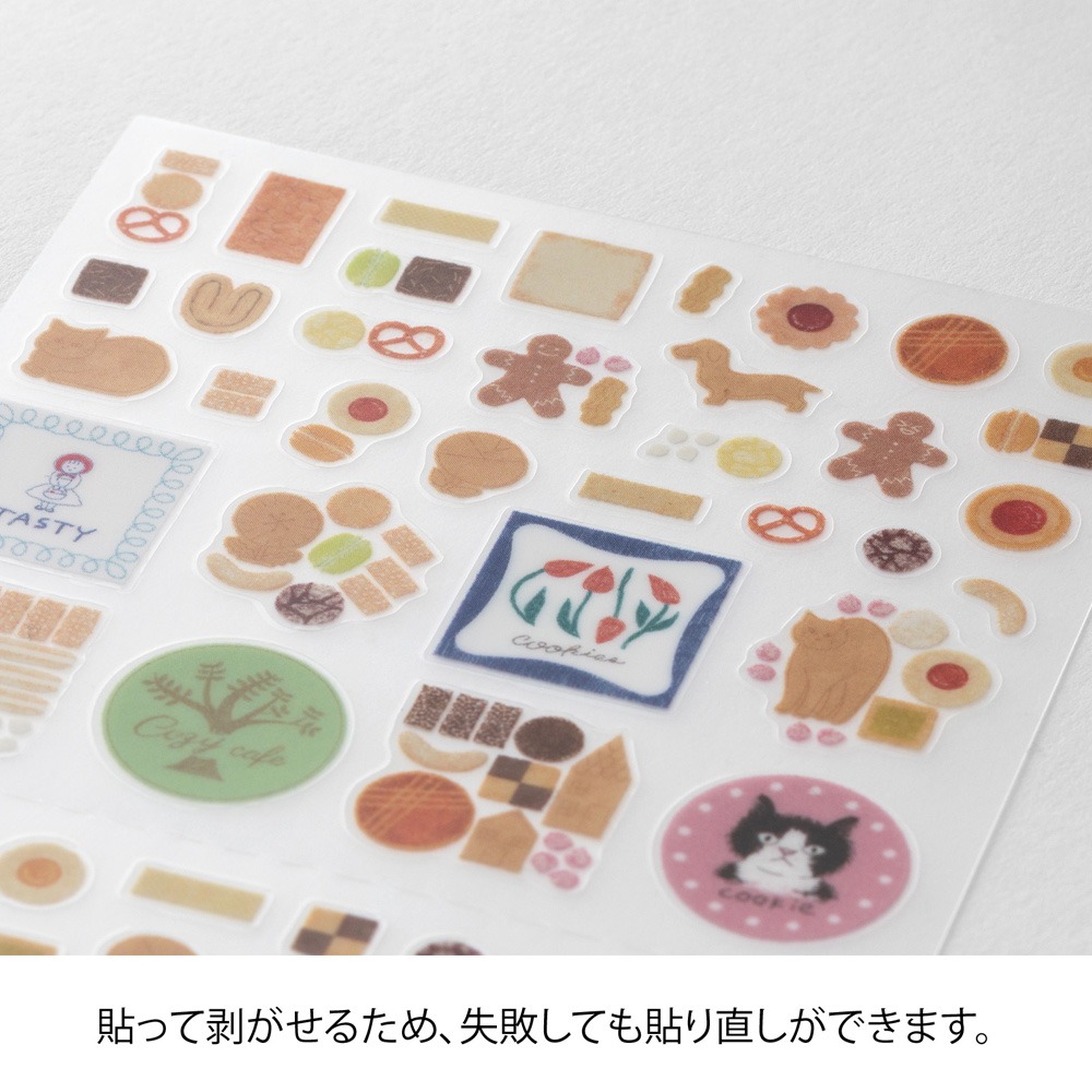 【2027新6款】Midori 迷你透明貼紙組 PET材質手帳貼紙 【立夏手帳生活】-細節圖4
