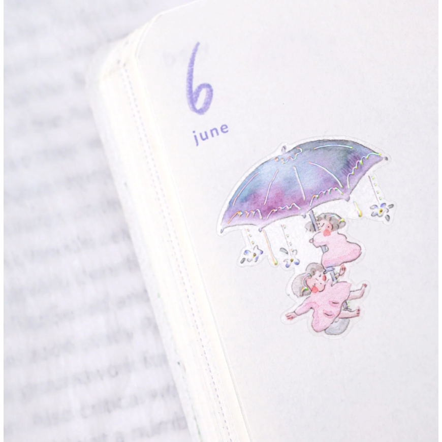 dodolulu『如魔如幻As if by Magic』3.5cm亮面燙金割型PET膠帶 【立夏手帳生活】-細節圖9