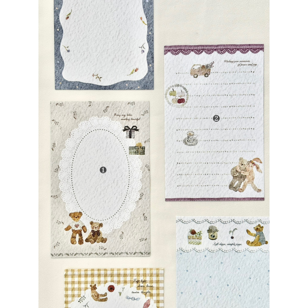 【3款】Pion「Vintage/dear/dessert」M5&M6活頁本內頁【立夏手帳生活】-細節圖6