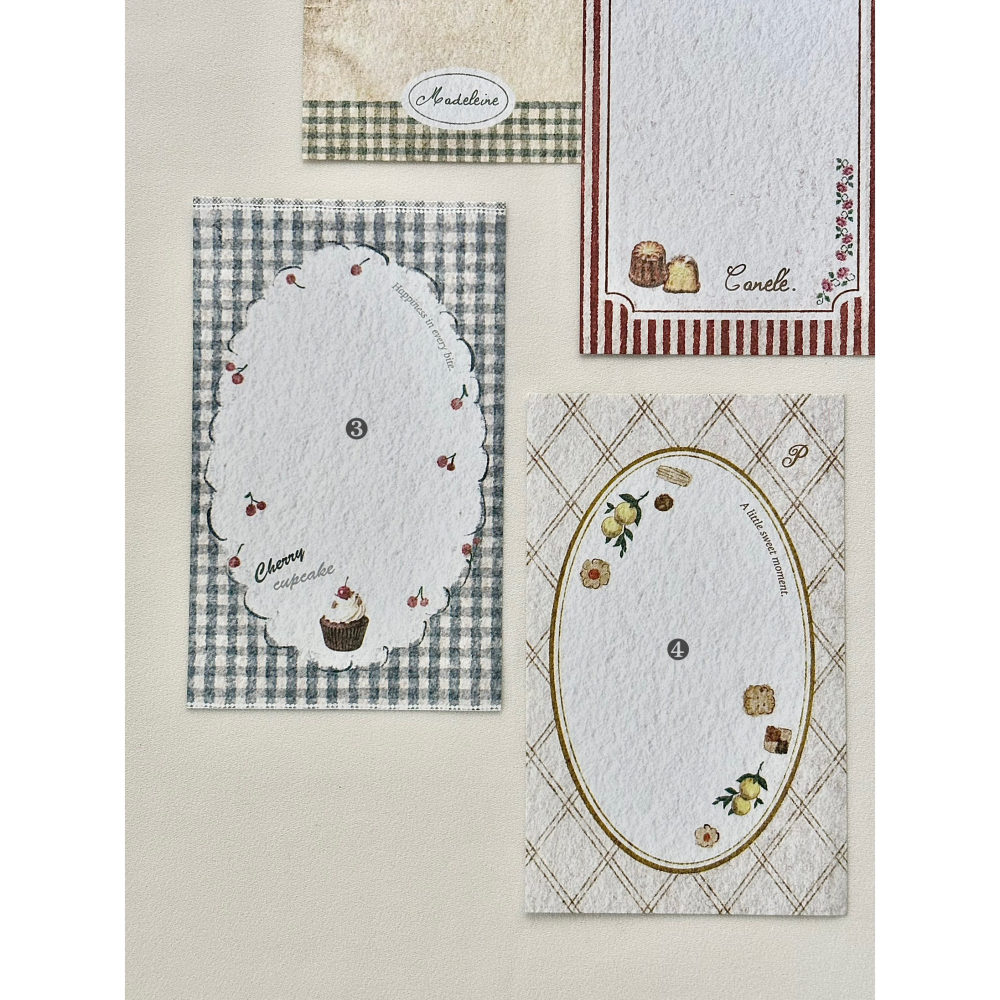 【3款】Pion「Vintage/dear/dessert」M5&M6活頁本內頁【立夏手帳生活】-細節圖7