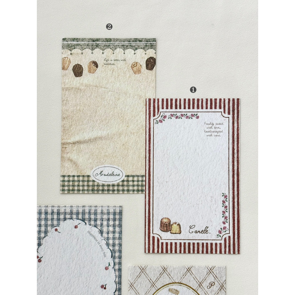 【3款】Pion「Vintage/dear/dessert」M5&M6活頁本內頁【立夏手帳生活】-細節圖8