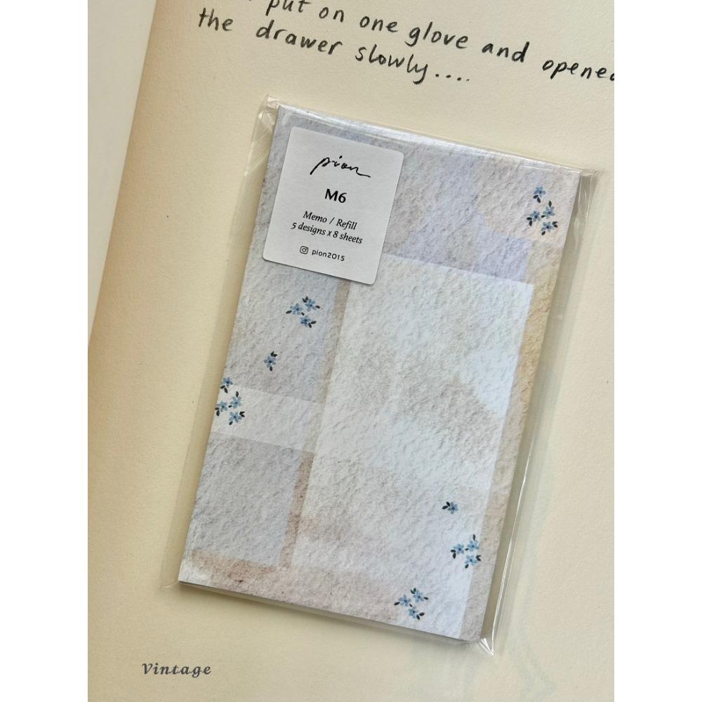 【3款】Pion「Vintage/dear/dessert」M5&M6活頁本內頁【立夏手帳生活】-規格圖9