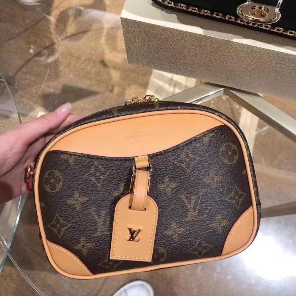 二手LV路易威登女包新款DEAUVILLE迷你相機包單肩斜挎包M45528爆款-細節圖2