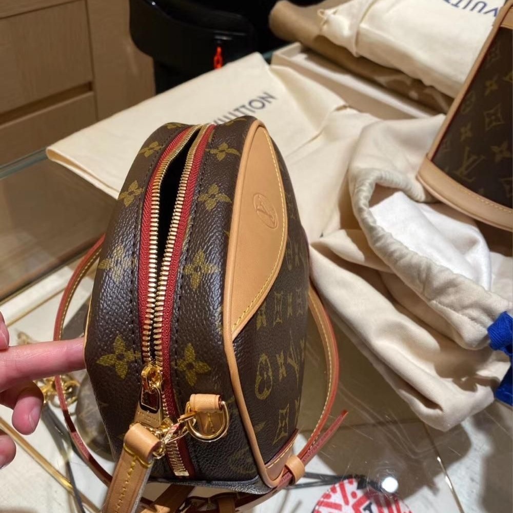 二手LV路易威登女包新款DEAUVILLE迷你相機包單肩斜挎包M45528爆款-細節圖6