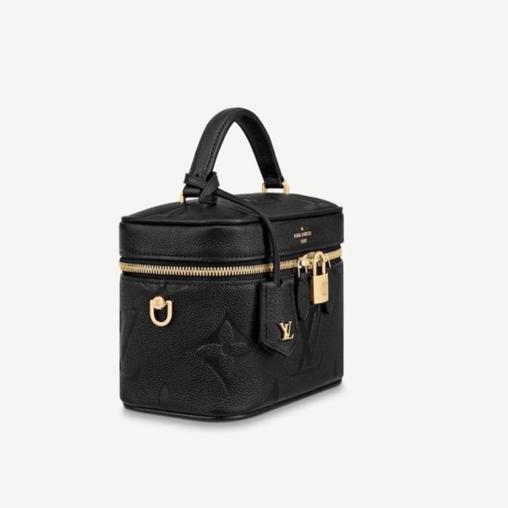 二手LV路易威登女包新款Monogram帶鎖化妝盒化妝包手提包M45598-細節圖4