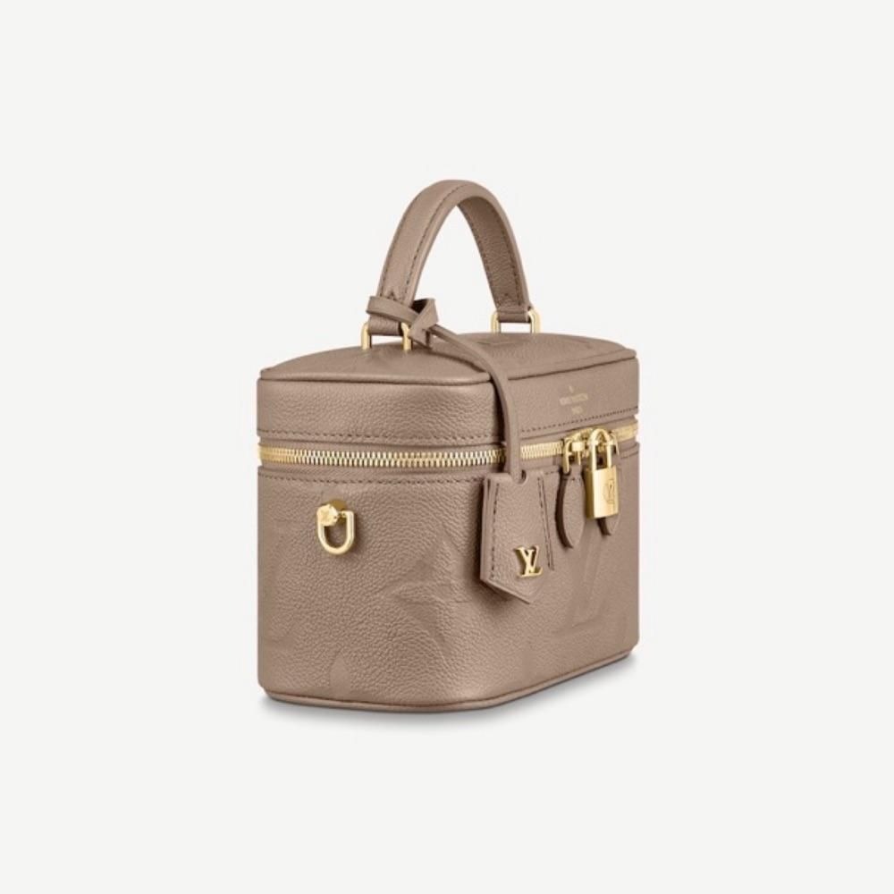 二手LV路易威登女包新款Monogram帶鎖化妝盒化妝包手提包M45598-細節圖7