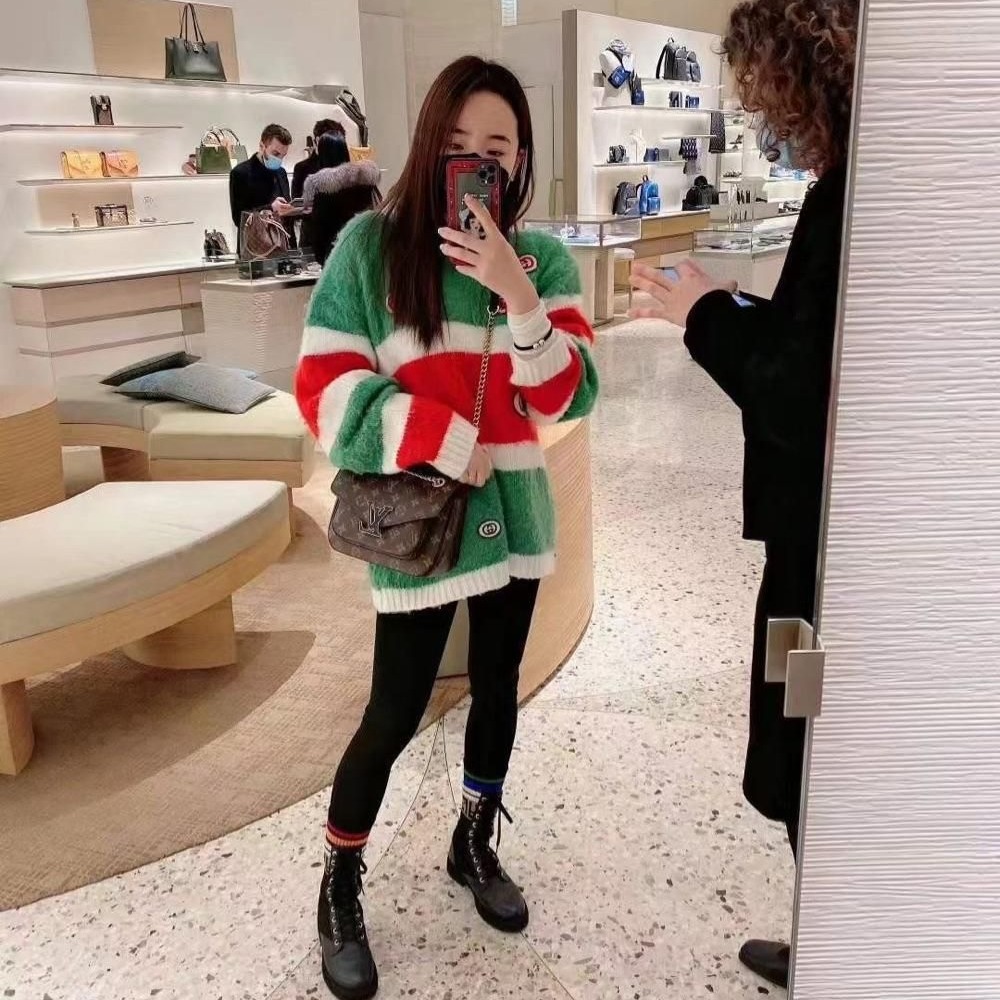 二手LV路易威登女包Passy 老花鏈條郵差包單肩包M45592爆款-細節圖9