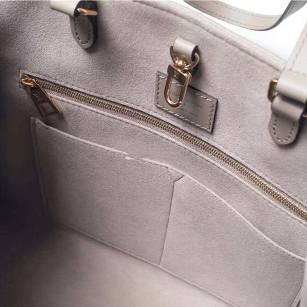 二手LV路易威登女包爆款 Onthego PM小號tote老花手提袋購物袋M45494-細節圖6