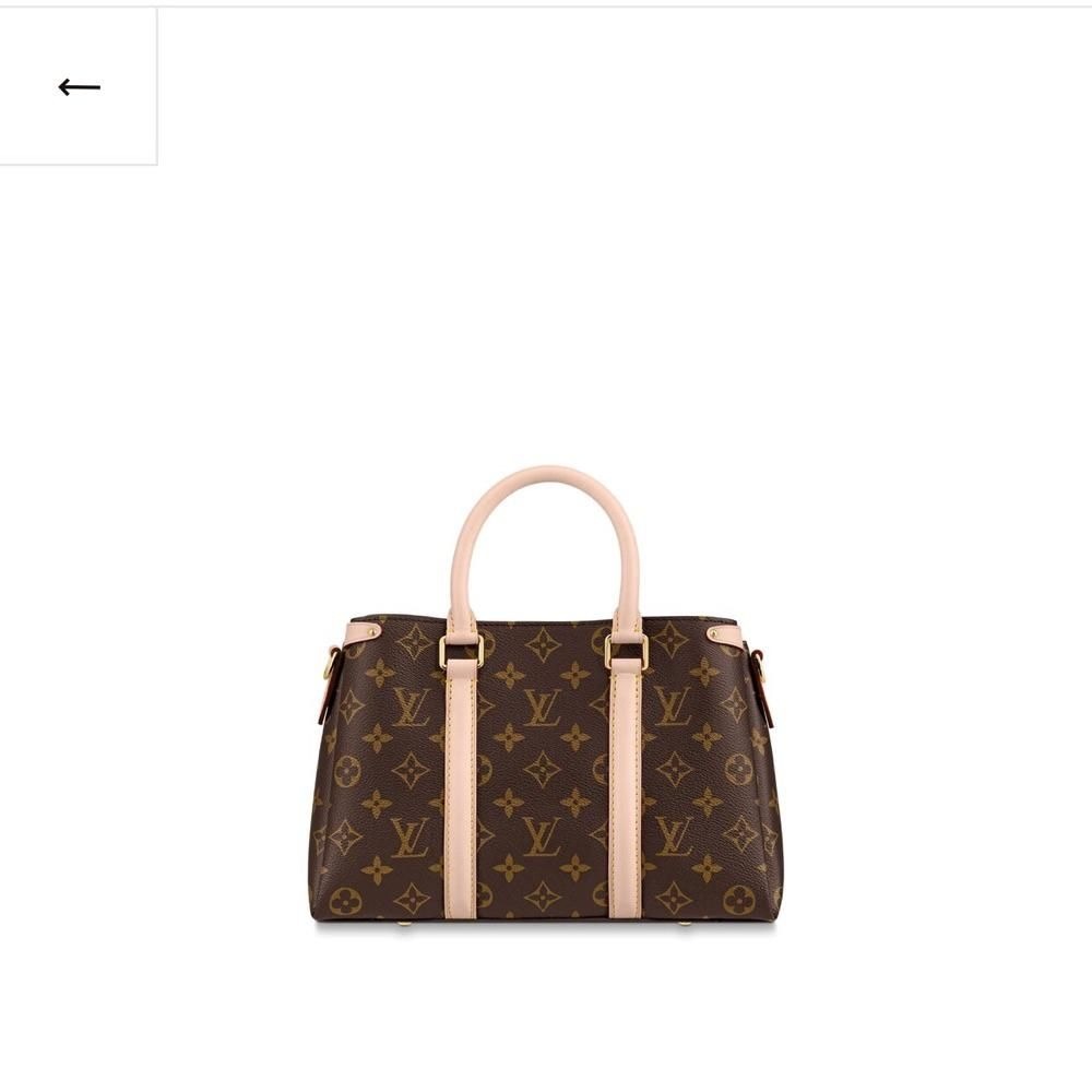 二手LV路易威登女包soufflot手提包爆款M44815小號M44816中號蒙田-細節圖7