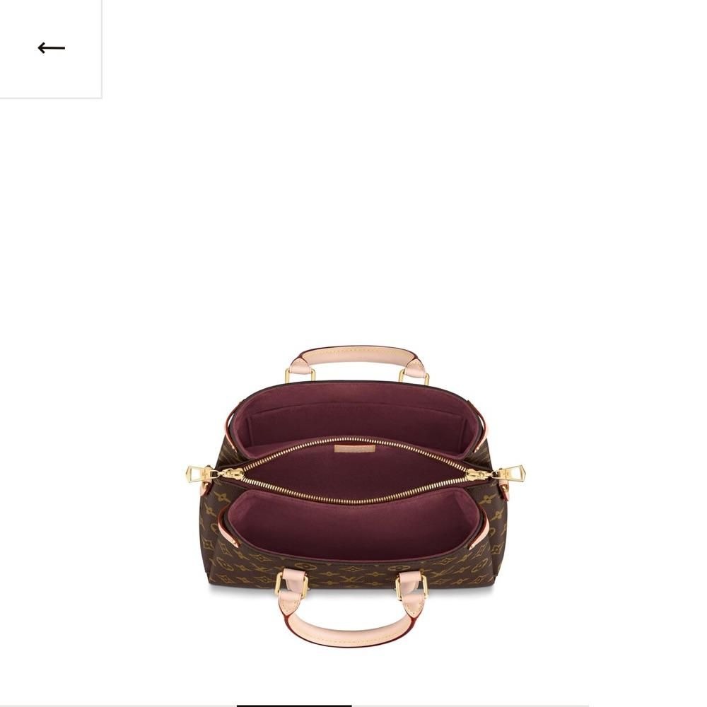 二手LV路易威登女包soufflot手提包爆款M44815小號M44816中號蒙田-細節圖8