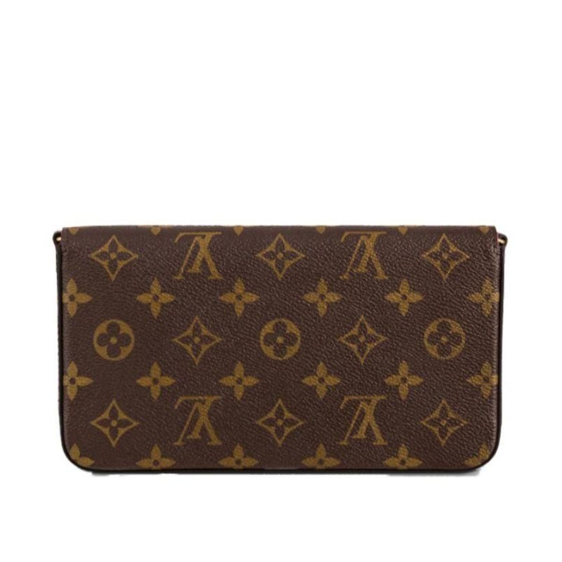 二手LV 聖誕款女包老花吉祥物小熊三合一鏈條單肩腋下包M80859-細節圖4