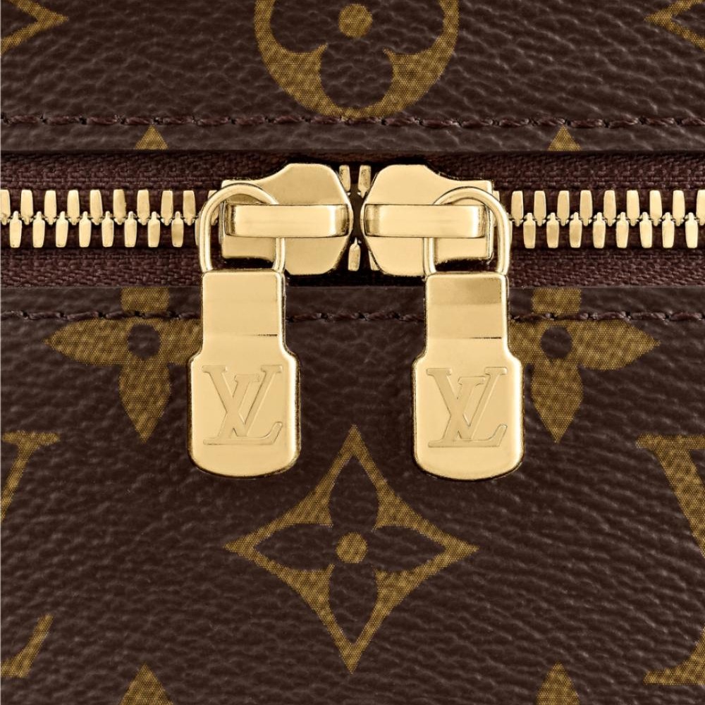 二手LV NICE NANO 化妝包洗漱包手提包 盒子包 M44936-細節圖5