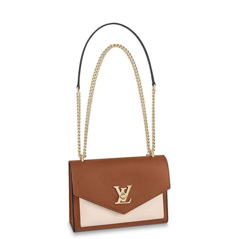 二手LV路易威登22新款MYLOCKME系列牛皮鏈條信封包多款-細節圖7