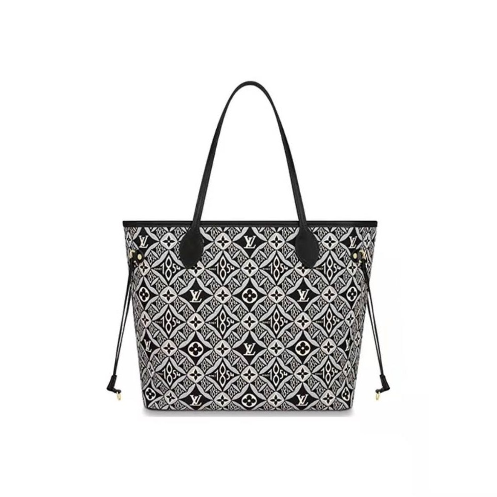 二手LV 托特子母包 1854老花印花 手提單肩包 女款 M57230-細節圖3