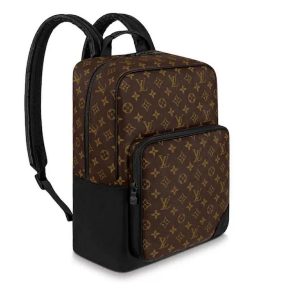 二手99新LV路易威登男包爆款新款DEAN老花旅行背包雙肩背包 M45335-細節圖2