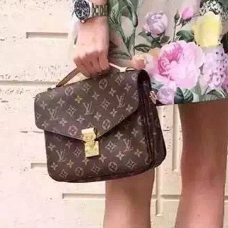 二手99新LV郵差包Metis經典老花女士手提包斜挎包M44875爆款-細節圖2