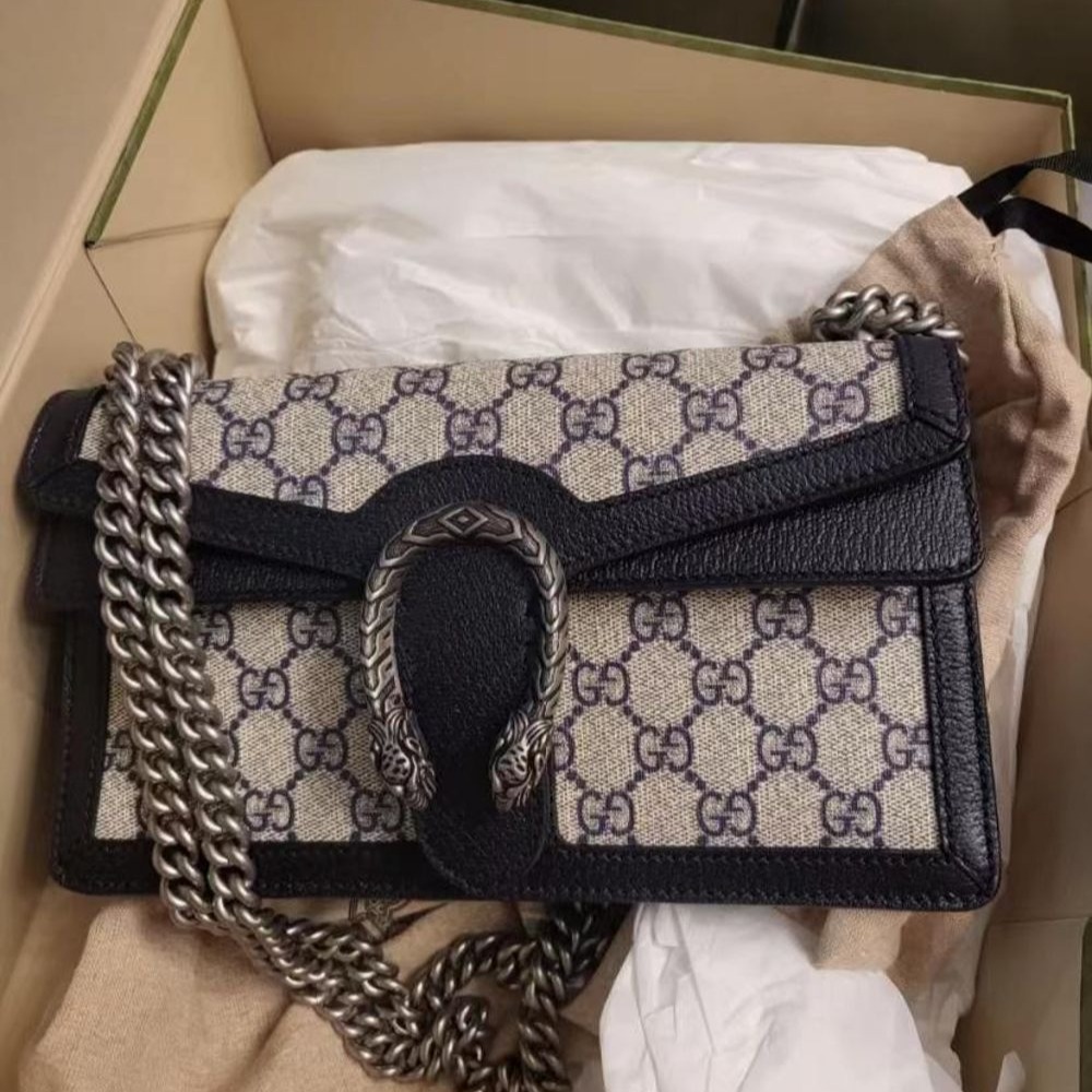 二手99新Gucci古馳Dionysus系列女士單肩酒神包-細節圖4