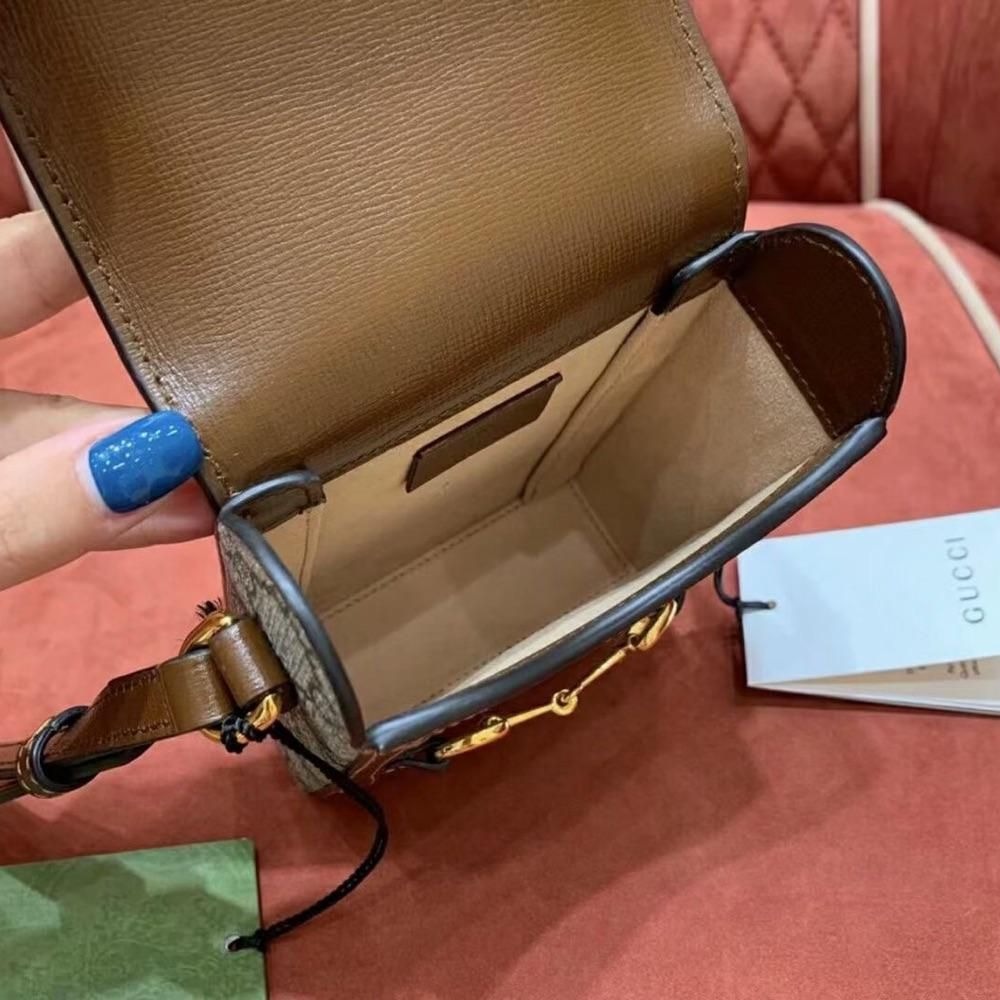 二手99新Gucci老花1955 手機包 性價比超級高這款-細節圖4