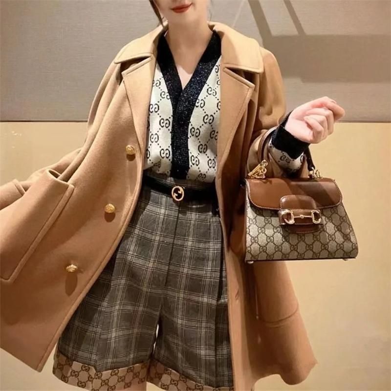 二手99新Gucci古馳22秋冬新款 Horsebit1955馬銜扣迷你手提鏈條單肩斜挎包-細節圖3