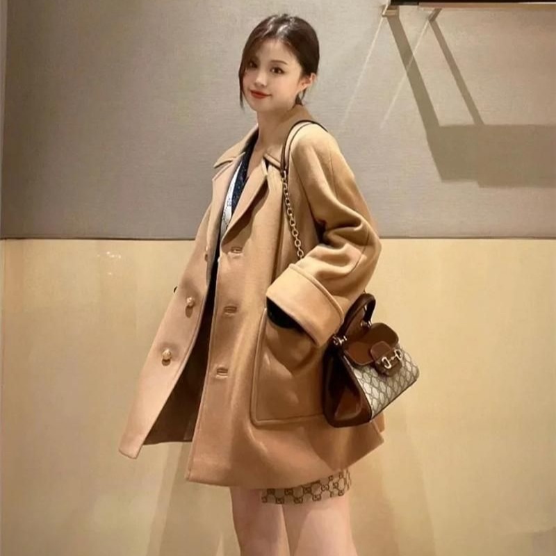 二手99新Gucci古馳22秋冬新款 Horsebit1955馬銜扣迷你手提鏈條單肩斜挎包-細節圖4