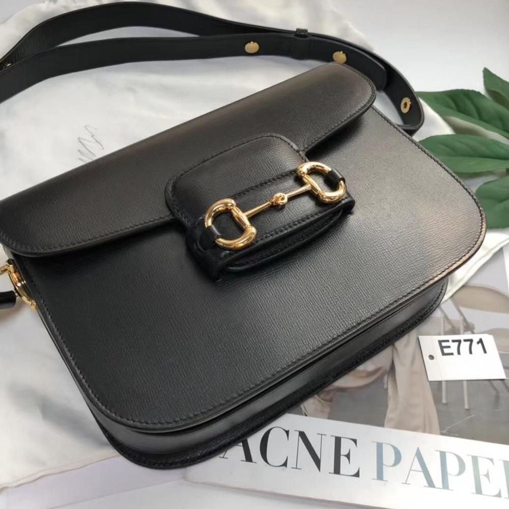【二手99新】Gucci 古馳1955馬鞍包E771-細節圖2