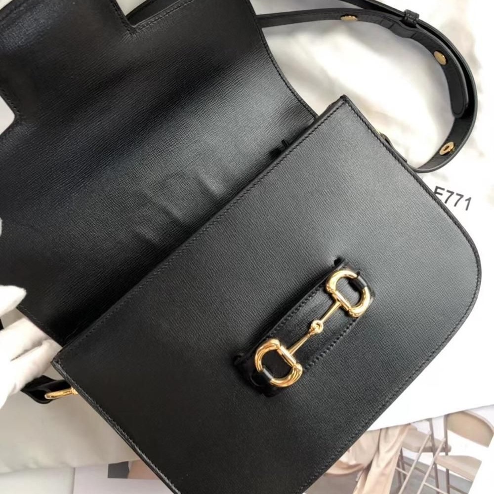 【二手99新】Gucci 古馳1955馬鞍包E771-細節圖3