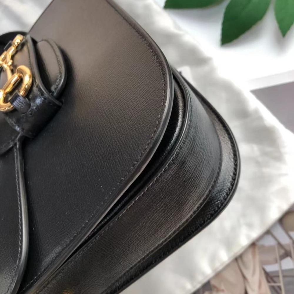 【二手99新】Gucci 古馳1955馬鞍包E771-細節圖6