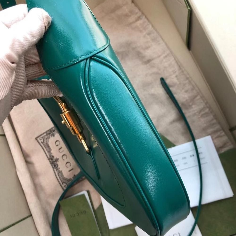 【二手99新】Gucci 古馳jackie1961小號腋下包斜挎包-細節圖4