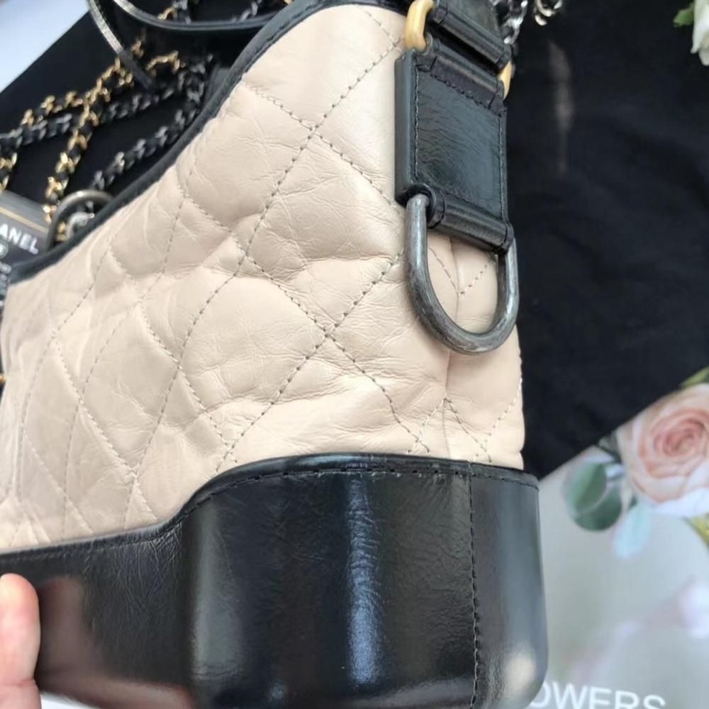 【二手98】CHANEL香奈兒小號流浪包-細節圖2